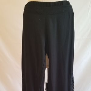 Yireh Elegant Crochet Accented Pants